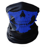 Unseamed Multifunctional Headband Skull Bandana Helmet Neck Face Mask Thermal Scarf Halloween Props