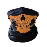 Unseamed Multifunctional Headband Skull Bandana Helmet Neck Face Mask Thermal Scarf Halloween Props