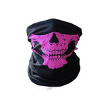 Unseamed Multifunctional Headband Skull Bandana Helmet Neck Face Mask Thermal Scarf Halloween Props