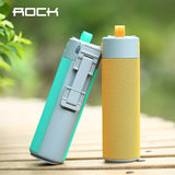 Wireless Bluetooth Speaker, Rock Selfie Stick Phone Holder Stand For iPhone Power Bank Loud Speaker With TF Card 3 in 1