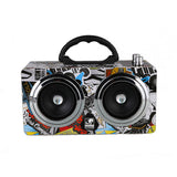 Outdoor Portable Wireless Speakers Bluetooth Handsfree Speaker Stereo Subwoofer Support TF USB AUX FM Radio