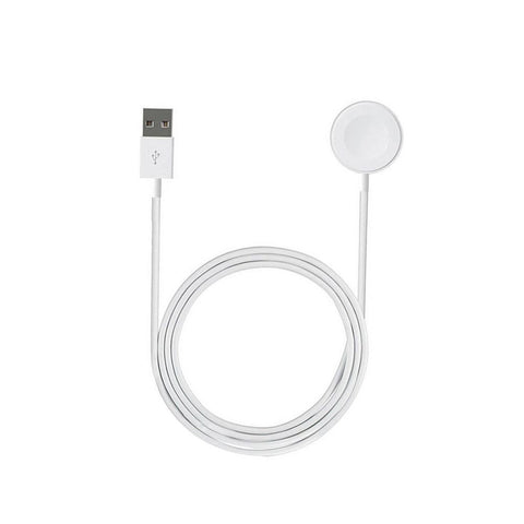 Wireless Charger Dock Wireless Fast Charger Portable Fast Charging Adapter Wireless Charging Pad Magnetic White Wristwatch