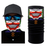 Unseamed Multifunctional Headband Skull Bandana Helmet Neck Face Mask Thermal Scarf Halloween Props