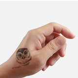 Fashion Waterproof Animal Tattoo Stickers Wolf Spider Owl Cat Horse Fawn Body Art Tattoo Pattern