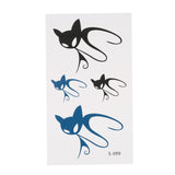 Fashion Waterproof Animal Tattoo Stickers Wolf Spider Owl Cat Horse Fawn Body Art Tattoo Pattern