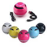 Mini Round Bluetooth Speakers HIFI Sports Speakers FM Radio Wireless Speakers for iPhone Samsung LG