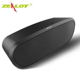 Original ZEALOT S9 Portable Bluetooth Speakers Wireless Speakers Subwoofer FM Radio Built-in Mic HD Stereo Sound for iPhone Samsung LG