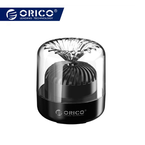 ORICO Mini Transparent Bluetooth Speaker Portable Wireless Speaker Sound System 3D Stereo TF AUX Microphone Transparent Speaker