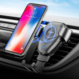 Ugreen Qi Car Wireless Charger for iPhone Xs X 8 10W Fast Wireless Charging for Samsung Galaxy S9 S10 Car Phone Holder Charger