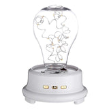 Preserved Rose Flowers Streamer Bottle Wireless Bluetooth Speaker USB Charging LED Night Lighting Home Decoration Table Lamp