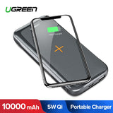 Ugreen Power Bank 10000mAh Portable Charger Wireless Poverbank External Mobile Phone Battery Charger for Xiaomi Powerbank 10000